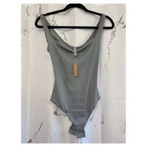 SKIMS Cotton Rib Bodysuit